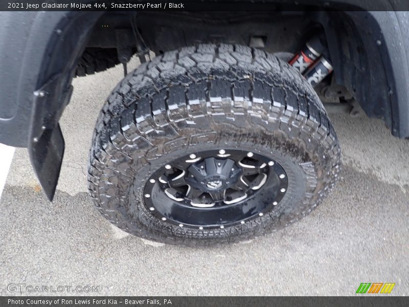 Snazzberry Pearl / Black 2021 Jeep Gladiator Mojave 4x4