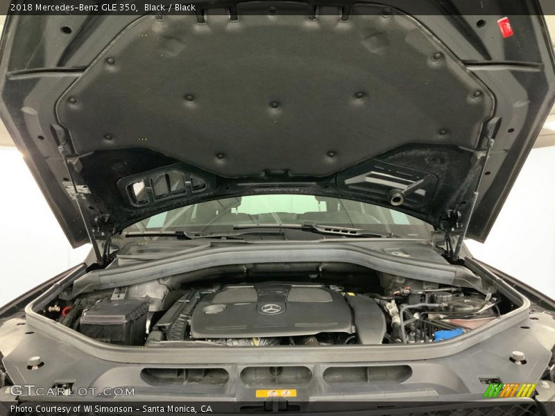 Black / Black 2018 Mercedes-Benz GLE 350
