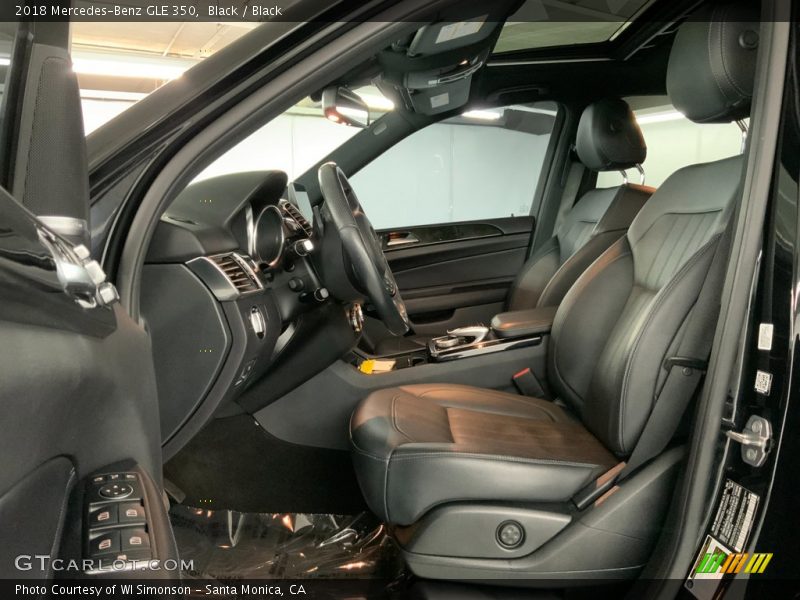 Black / Black 2018 Mercedes-Benz GLE 350