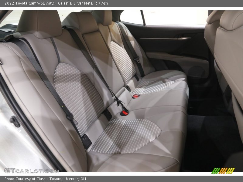 Rear Seat of 2022 Camry SE AWD