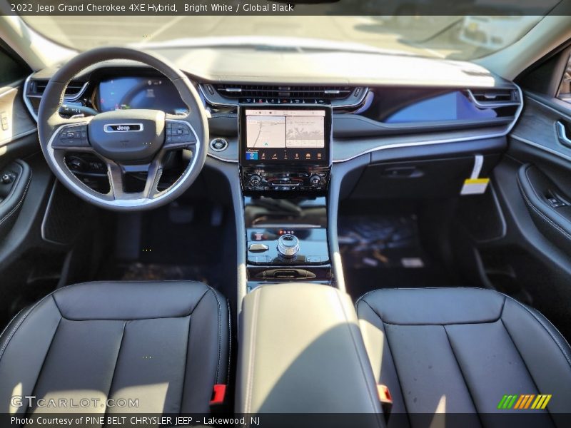 Bright White / Global Black 2022 Jeep Grand Cherokee 4XE Hybrid