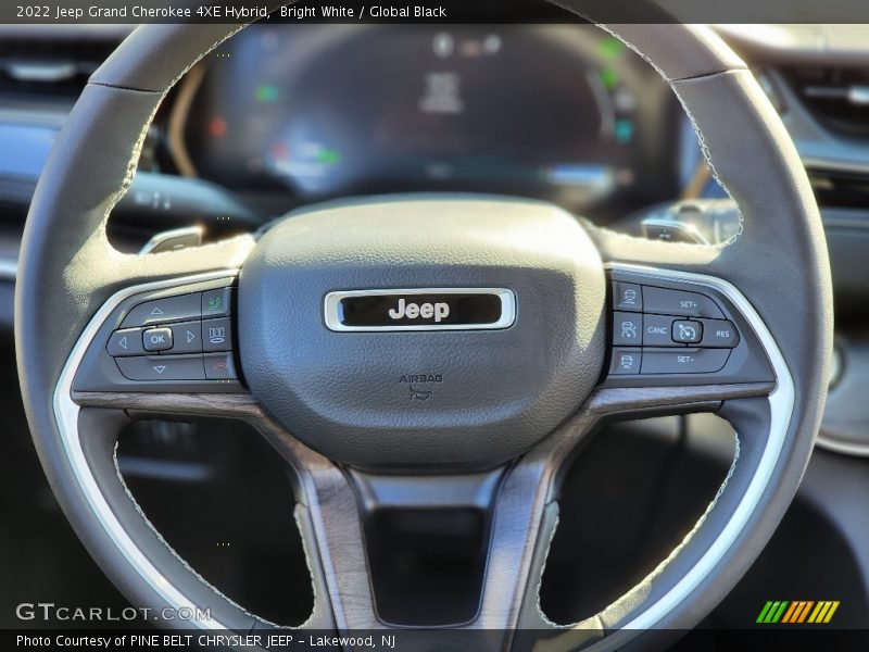 Bright White / Global Black 2022 Jeep Grand Cherokee 4XE Hybrid