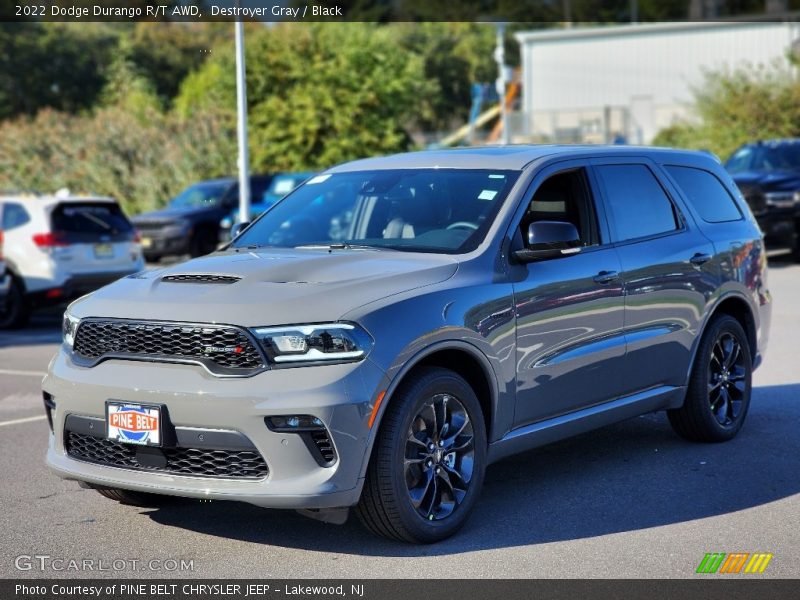 Destroyer Gray / Black 2022 Dodge Durango R/T AWD
