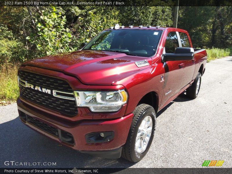 Delmonico Red Pearl / Black 2022 Ram 2500 Big Horn Crew Cab 4x4
