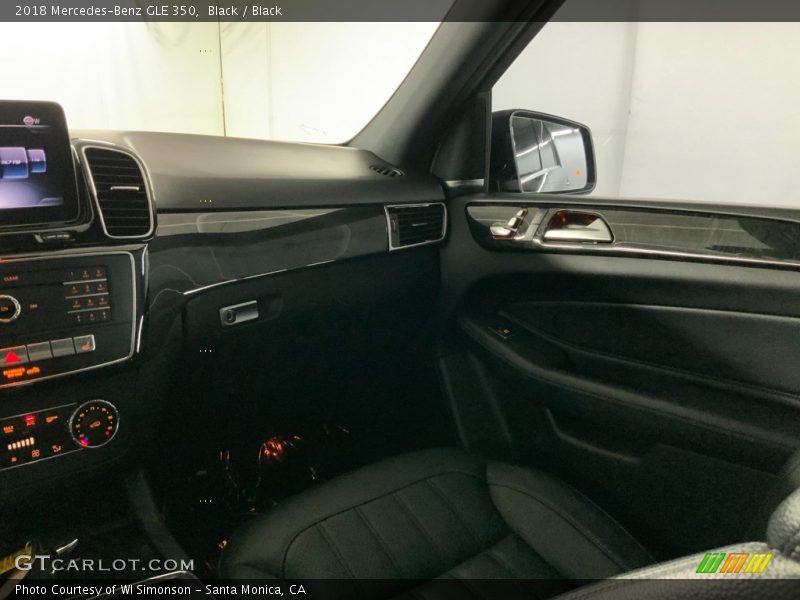 Black / Black 2018 Mercedes-Benz GLE 350