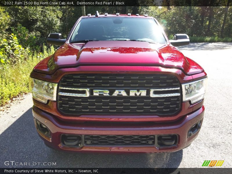 Delmonico Red Pearl / Black 2022 Ram 2500 Big Horn Crew Cab 4x4