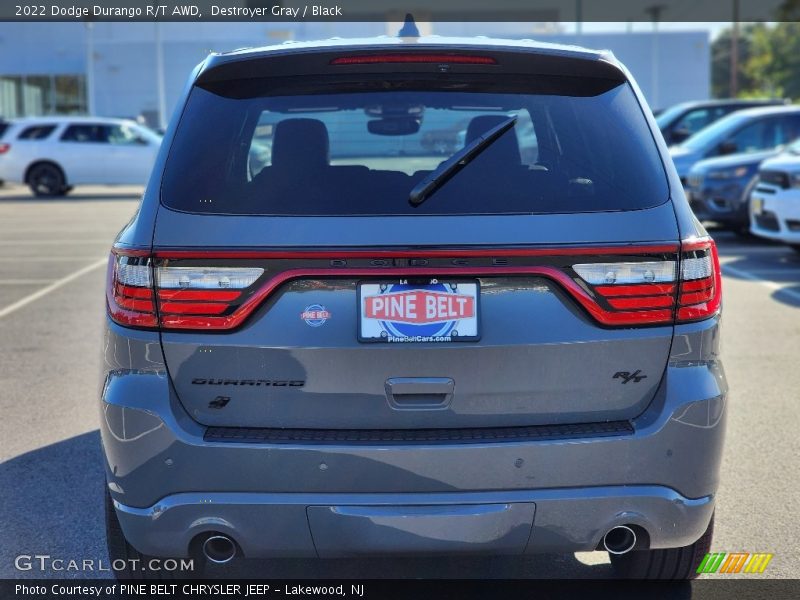 Destroyer Gray / Black 2022 Dodge Durango R/T AWD
