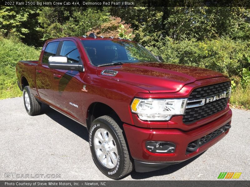 Delmonico Red Pearl / Black 2022 Ram 2500 Big Horn Crew Cab 4x4