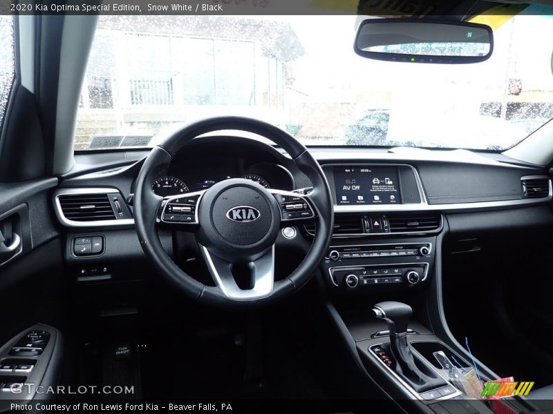 Snow White / Black 2020 Kia Optima Special Edition