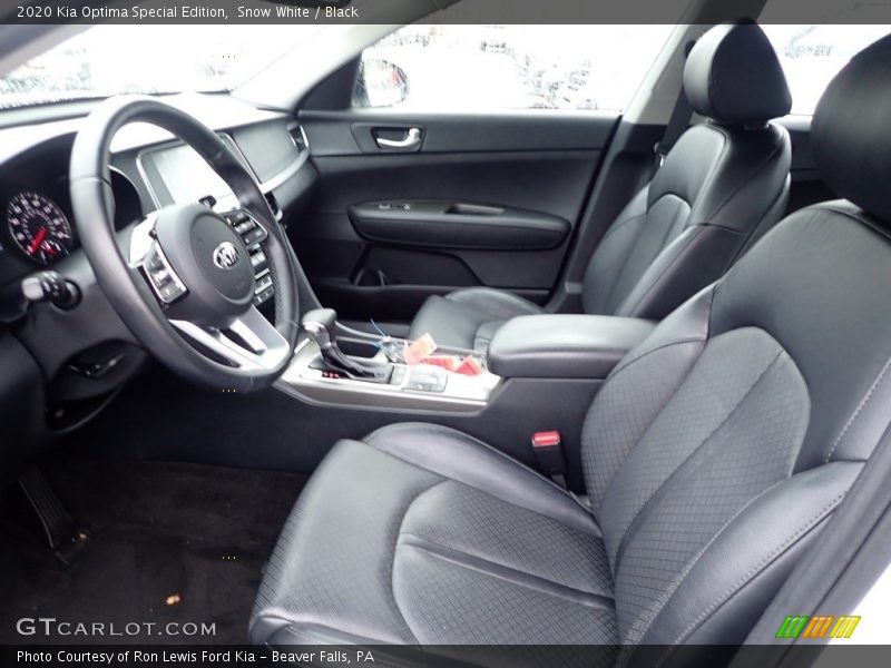 Snow White / Black 2020 Kia Optima Special Edition