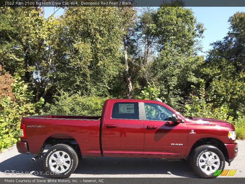 Delmonico Red Pearl / Black 2022 Ram 2500 Big Horn Crew Cab 4x4