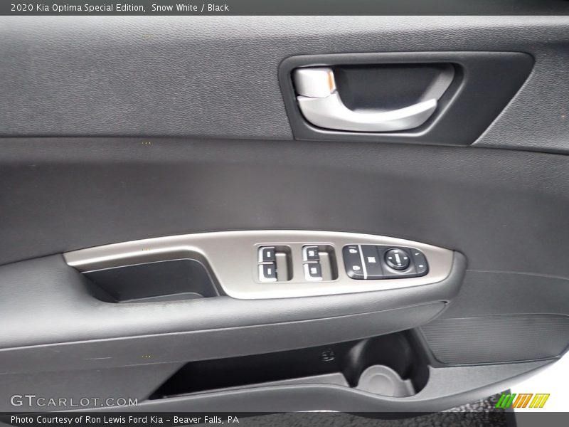 Snow White / Black 2020 Kia Optima Special Edition