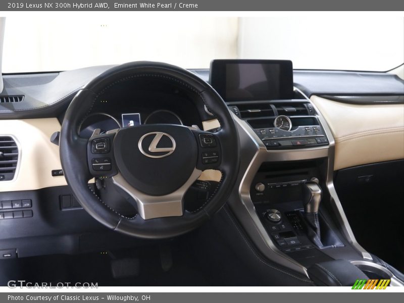 Dashboard of 2019 NX 300h Hybrid AWD