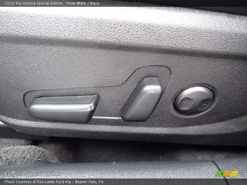 Snow White / Black 2020 Kia Optima Special Edition