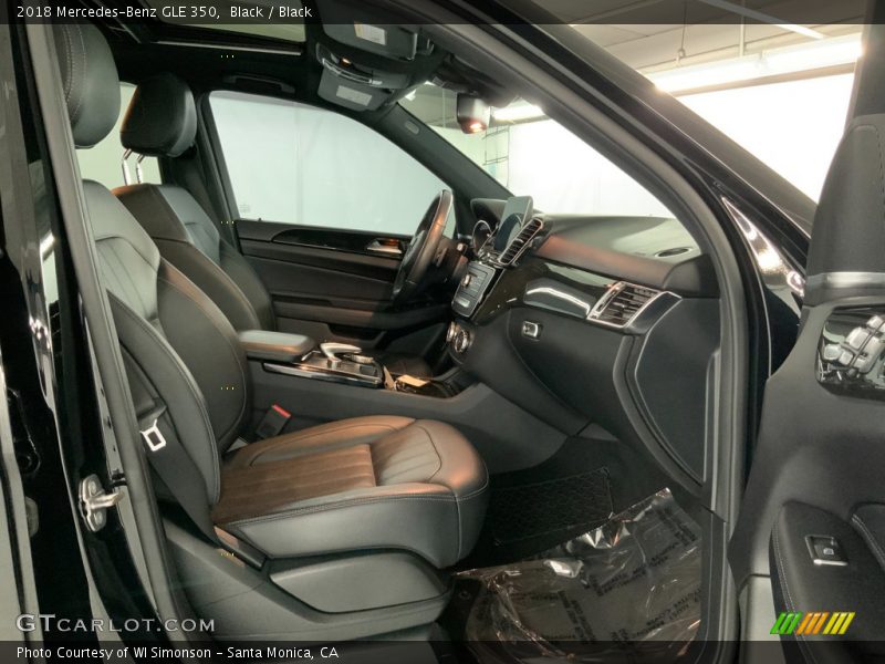 Black / Black 2018 Mercedes-Benz GLE 350