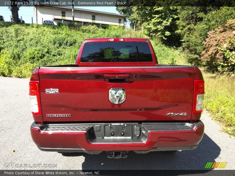 Delmonico Red Pearl / Black 2022 Ram 2500 Big Horn Crew Cab 4x4