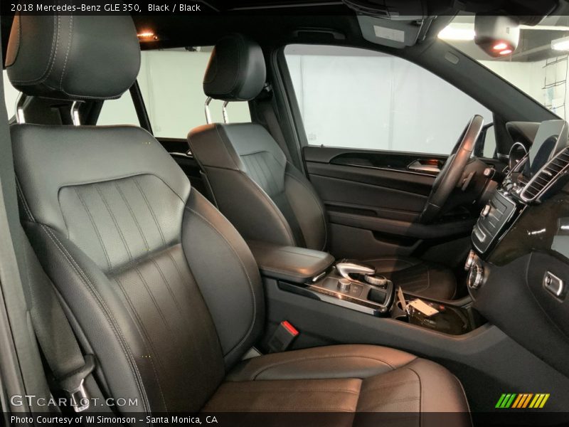 Black / Black 2018 Mercedes-Benz GLE 350
