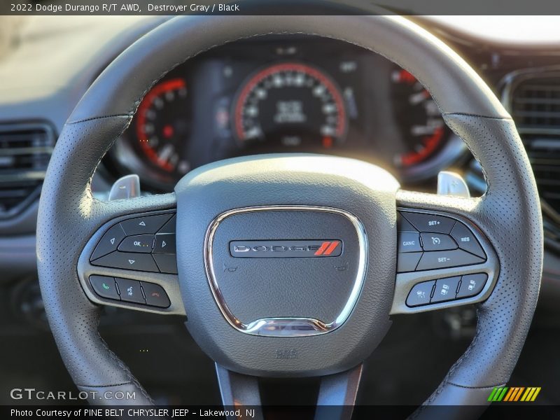 Destroyer Gray / Black 2022 Dodge Durango R/T AWD