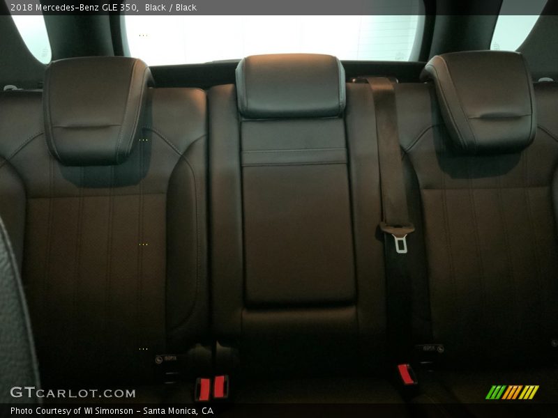 Black / Black 2018 Mercedes-Benz GLE 350