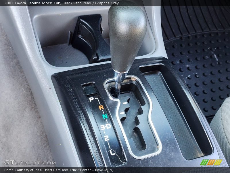 Black Sand Pearl / Graphite Gray 2007 Toyota Tacoma Access Cab