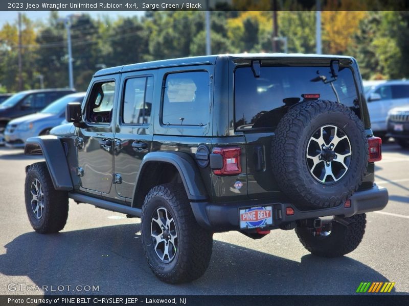 Sarge Green / Black 2023 Jeep Wrangler Unlimited Rubicon 4x4
