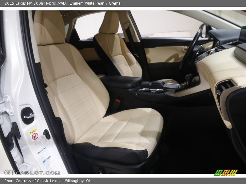 Front Seat of 2019 NX 300h Hybrid AWD