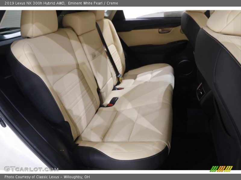 Rear Seat of 2019 NX 300h Hybrid AWD