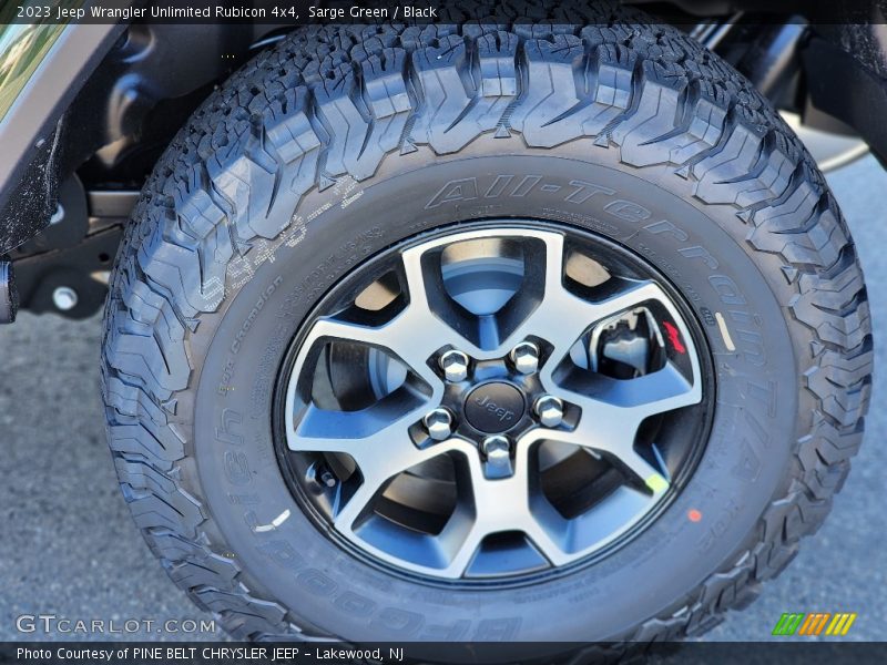  2023 Wrangler Unlimited Rubicon 4x4 Wheel