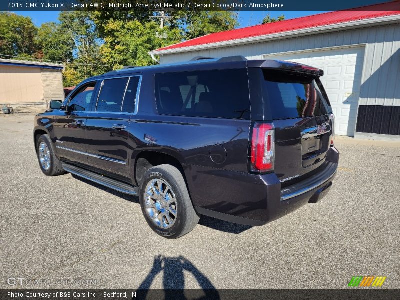 Midnight Amethyst Metallic / Denali Cocoa/Dark Atmosphere 2015 GMC Yukon XL Denali 4WD