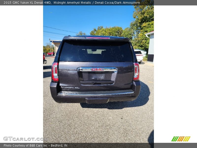 Midnight Amethyst Metallic / Denali Cocoa/Dark Atmosphere 2015 GMC Yukon XL Denali 4WD