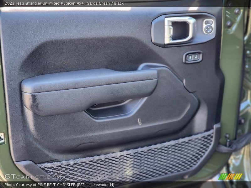 Sarge Green / Black 2023 Jeep Wrangler Unlimited Rubicon 4x4