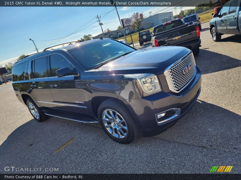 Midnight Amethyst Metallic / Denali Cocoa/Dark Atmosphere 2015 GMC Yukon XL Denali 4WD
