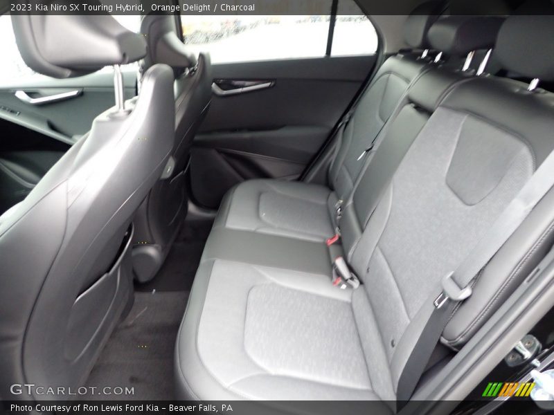 Orange Delight / Charcoal 2023 Kia Niro SX Touring Hybrid
