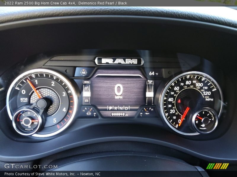 Delmonico Red Pearl / Black 2022 Ram 2500 Big Horn Crew Cab 4x4