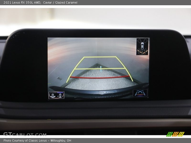 Caviar / Glazed Caramel 2021 Lexus RX 350L AWD