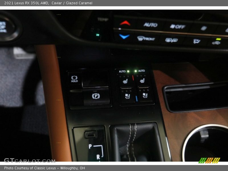 Caviar / Glazed Caramel 2021 Lexus RX 350L AWD