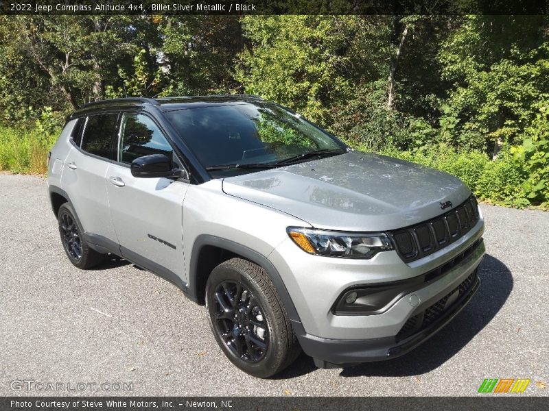 Billet Silver Metallic / Black 2022 Jeep Compass Altitude 4x4