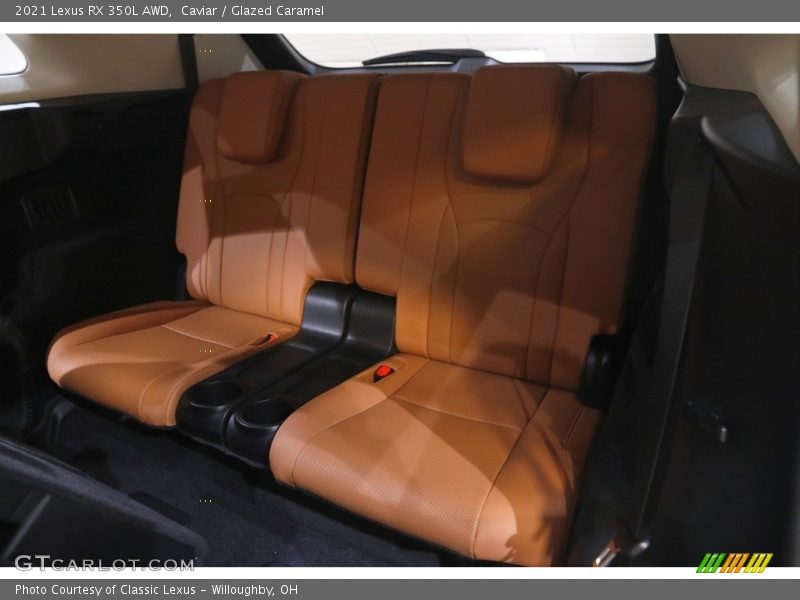 Rear Seat of 2021 RX 350L AWD