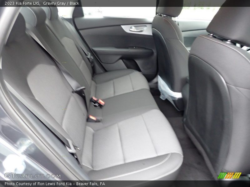 Gravity Gray / Black 2023 Kia Forte LXS