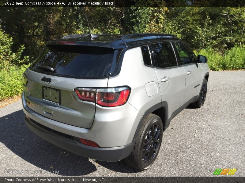 Billet Silver Metallic / Black 2022 Jeep Compass Altitude 4x4