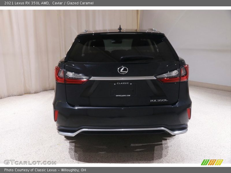 Caviar / Glazed Caramel 2021 Lexus RX 350L AWD