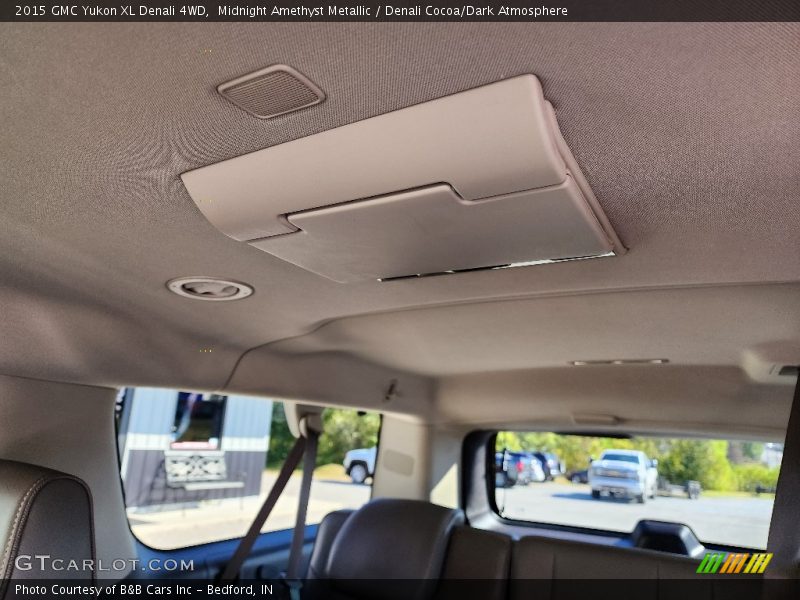 Midnight Amethyst Metallic / Denali Cocoa/Dark Atmosphere 2015 GMC Yukon XL Denali 4WD