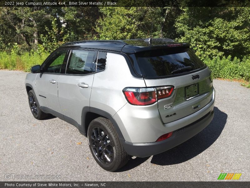Billet Silver Metallic / Black 2022 Jeep Compass Altitude 4x4