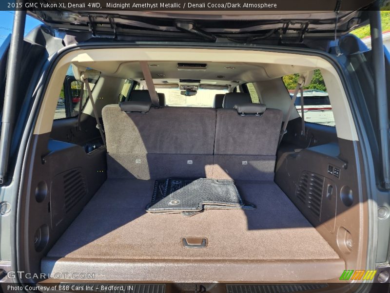 Midnight Amethyst Metallic / Denali Cocoa/Dark Atmosphere 2015 GMC Yukon XL Denali 4WD