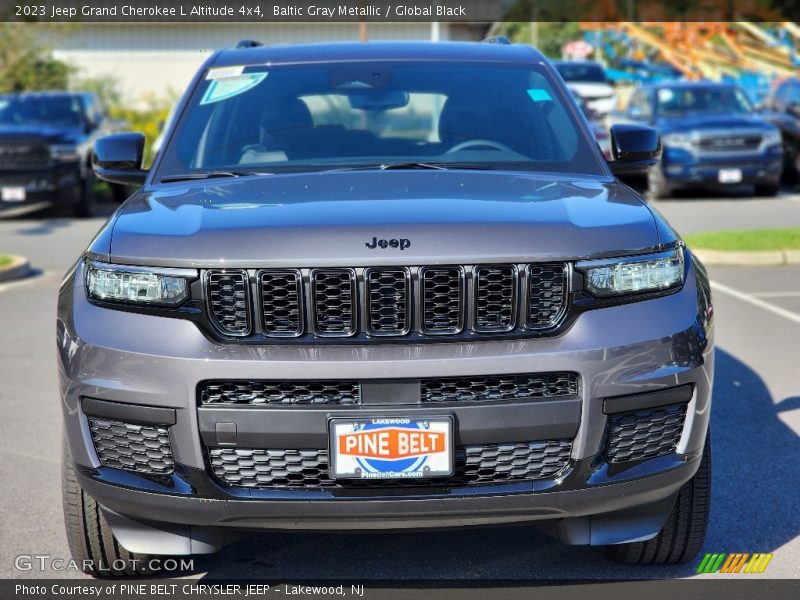 Baltic Gray Metallic / Global Black 2023 Jeep Grand Cherokee L Altitude 4x4