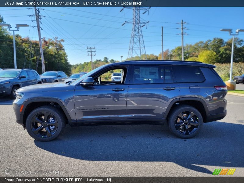 Baltic Gray Metallic / Global Black 2023 Jeep Grand Cherokee L Altitude 4x4