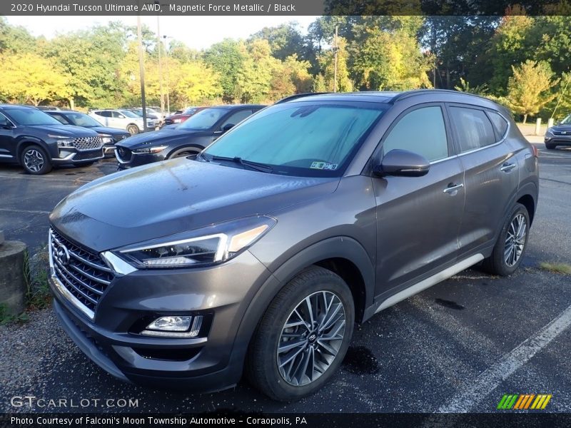 Magnetic Force Metallic / Black 2020 Hyundai Tucson Ultimate AWD