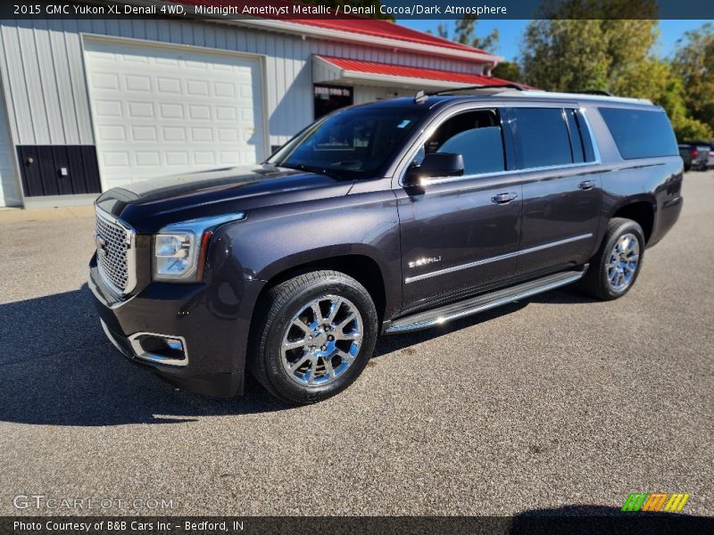 Midnight Amethyst Metallic / Denali Cocoa/Dark Atmosphere 2015 GMC Yukon XL Denali 4WD