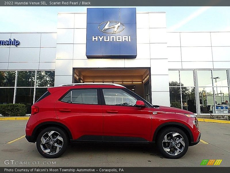 Scarlet Red Pearl / Black 2022 Hyundai Venue SEL