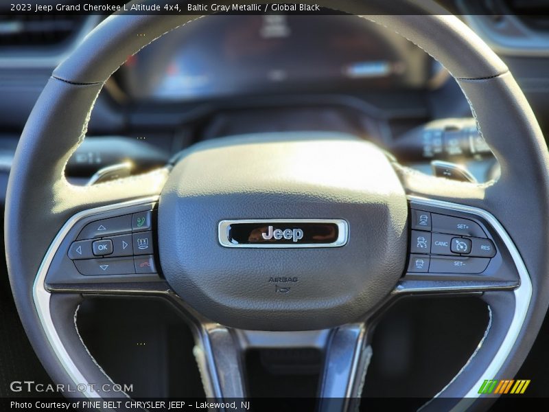 Baltic Gray Metallic / Global Black 2023 Jeep Grand Cherokee L Altitude 4x4